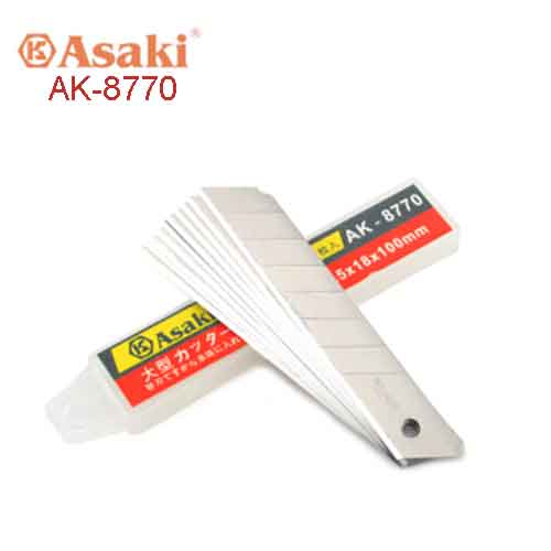 Lưỡi dao rọc giấy bảng lớn (7 sọc) AK-8770
