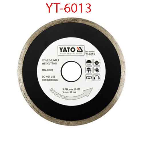 Lưỡi xẻ đá EN 125mm YATO YT-6013