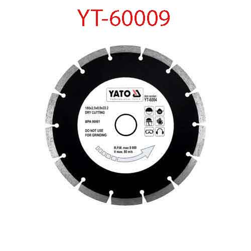 Lưỡi xẻ đá HS 100mm YATO YT-60009