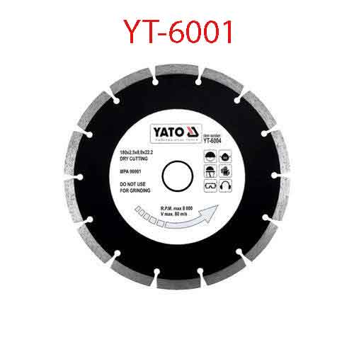 Lưỡi xẻ đá HS 110mm YATO YT-6001