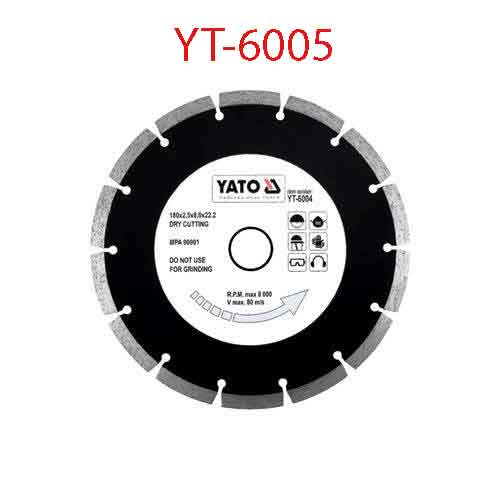 Lưỡi xẻ đá HS 230mm YATO YT-6005