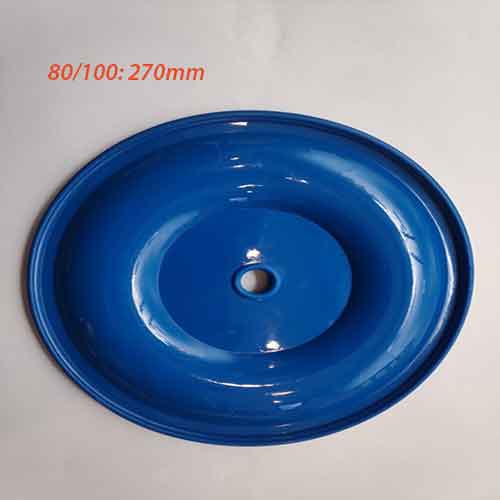 Màng cao su màu xanh 80/100: 270mm