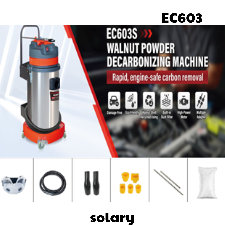Máy bắn trấu Solary EC603