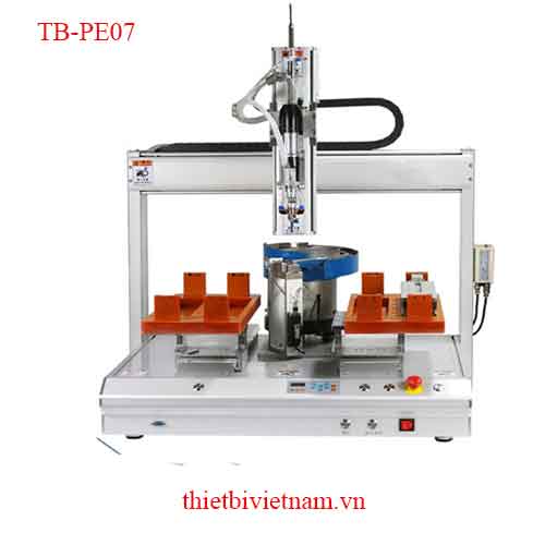 Máy bắn vít tự động CNC TB-PE07 (Phễu rung cấp vít)