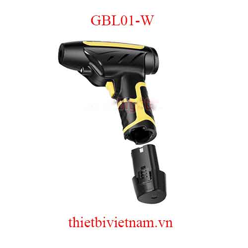 Máy bơm lốp ô tô không dây, đồng hồ điện tử, cài đặt cân hơi, có đèn pin GBL01-W (Pin sạc)