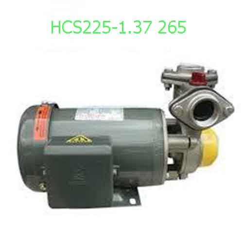 Máy bơm nước bánh răng gõ ngang đầu inox HCS225-1.37 265