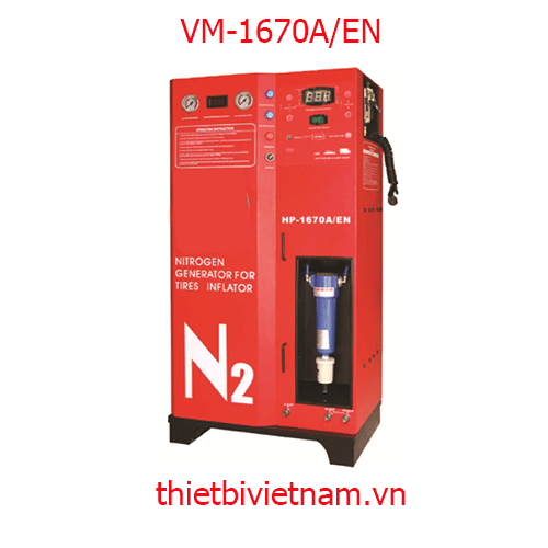 Máy bơm và tạo khí Nitơ cho lốp xe hãng Vimet VM-1670A/EN