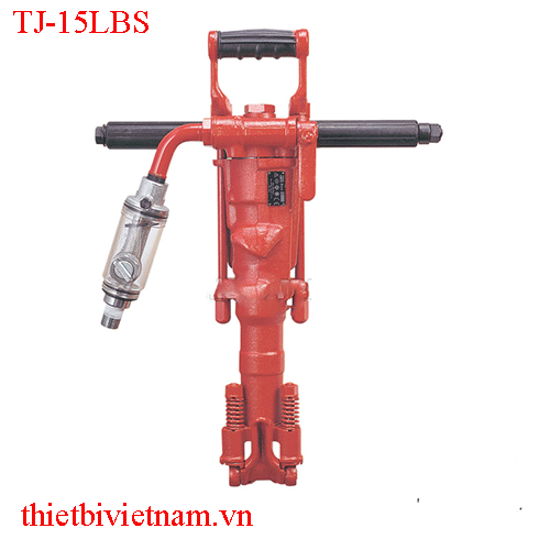Máy Búa Khoan Phá Đá Dùng Hơi Khí Nén Toku TJ-15LBS Nhật Bản