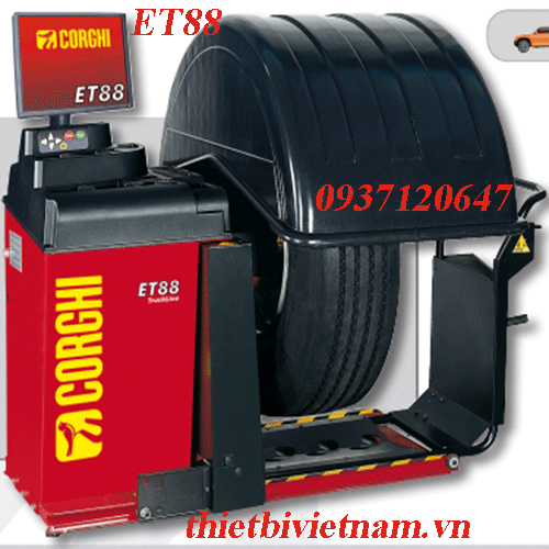 Máy cân bằng động bánh xe tải corghi ET88