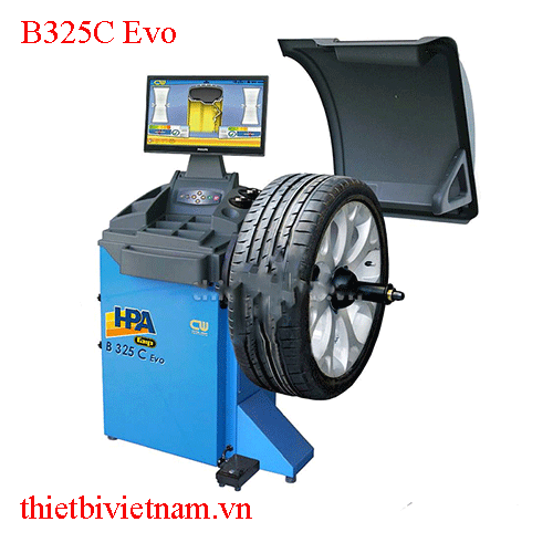 Máy Cân Bằng Động Mâm Lốp Xe Ô Tô HPA B325C Evo Kẹp Khí Nén Italy