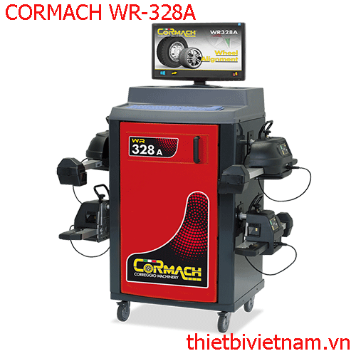 MÁY CÂN CHỈNH ĐỘ CHỤM BÁNH XE TẢI CORMACH WR-328A