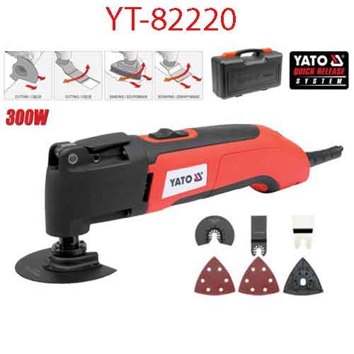 Máy Cắt Chà Đa Nắng 9 Chi Tiết 300W YATO YT-82220