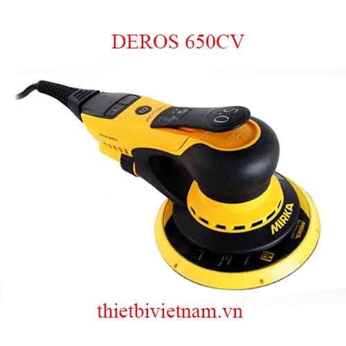 MÁY CHÀ NHÁM HÚT BỤI KIỂU TRÒN MIRKA DEROS 650CV