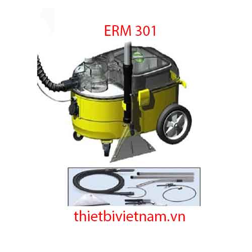 MÁY CHÀ SÀN GIẶT THẢM PHUN HÚT CÔNG NGHIỆP EURO MAC ERM 301