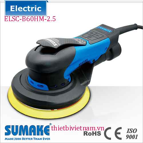 Máy chà tròn quỹ đạo 2.5mm hoạt động điện ELSC-B60HM-2.5