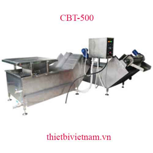 Máy chần băng tải công nghiệp 500kg/h model CBT-500