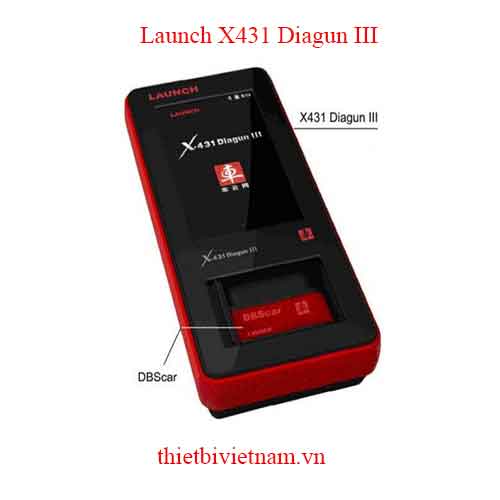 Máy chẩn đoán đa năng Launch X431 Diagun III 2016 (Update Online)