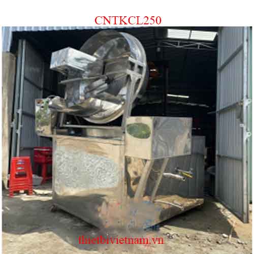 Máy chiên hành phi, khoai tây, hạt điều, đậu phộng bằng điện, tự động CNTKCL250