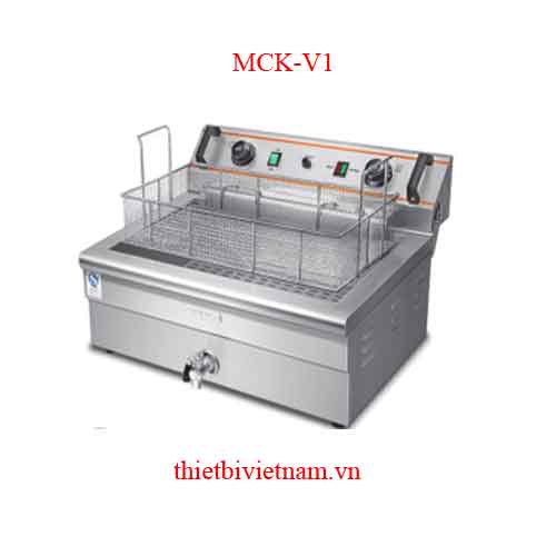Máy chiên khoai tây, khoai lang công bằng điện MCK-V1