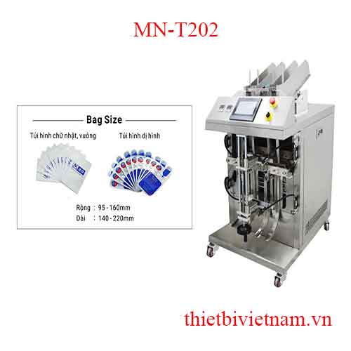 Máy chiết và hàn miệng túi mặt nạ mỹ phẩm MN-T202