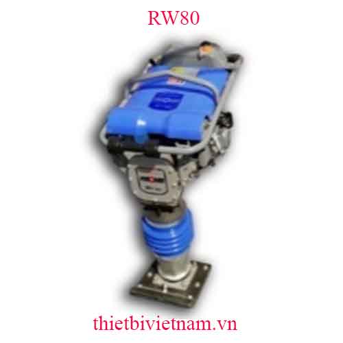 Máy đầm cóc chạy xăng Rugong RW80