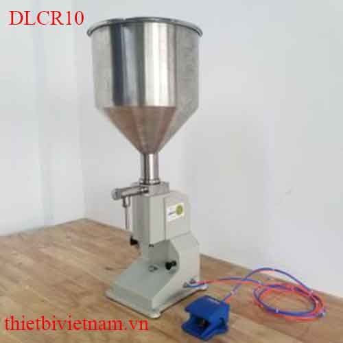 Máy định lượng chiết rót dịch sệt và lỏng model DLCR10