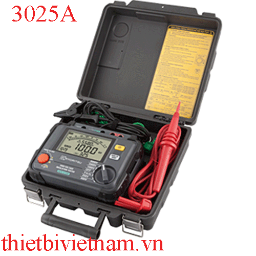 Máy đo cách điện cao thế Kyoritsu 3025A (250V ~ 2500V / 100.0GΩ)