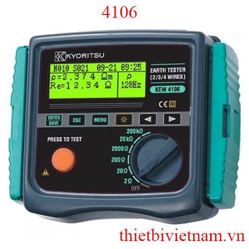 Máy đo điện trở đất KYORITSU 4106