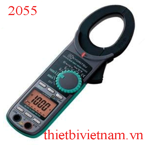 Máy đo kẹp kỹ thuật số AC / DC KYORITSU 2055 (600 / 1000A)
