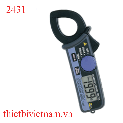 Máy đo kẹp rò rỉ KYORITSU 2431 (20 / 200mA / 200A)