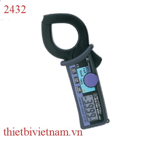 Máy đo kẹp rò rỉ KYORITSU 2432 (4 / 40mA / 100A)