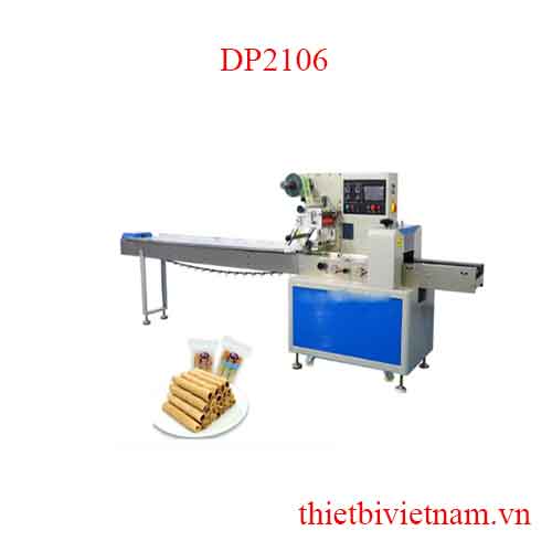 MÁY ĐÓNG GÓI BÁNH ỐNG XỐP DP2106