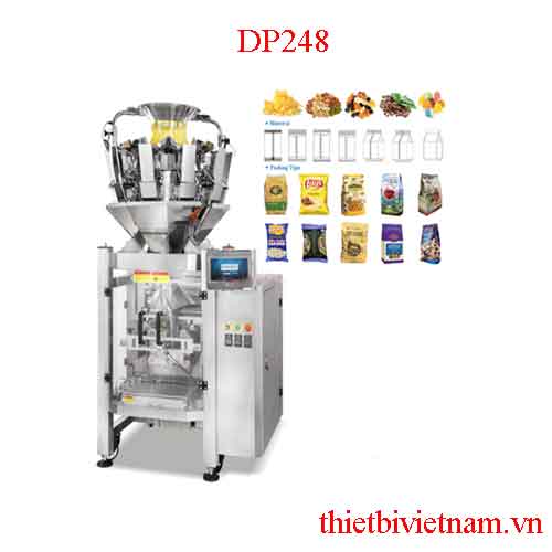 MÁY ĐÓNG GÓI CÂN ĐỊNH LƯỢNG 10 ĐẦU CÂN DP248