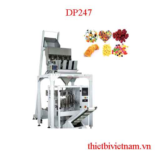 MÁY ĐÓNG GÓI CÂN ĐỊNH LƯỢNG 4 ĐẦU CÂN DP247