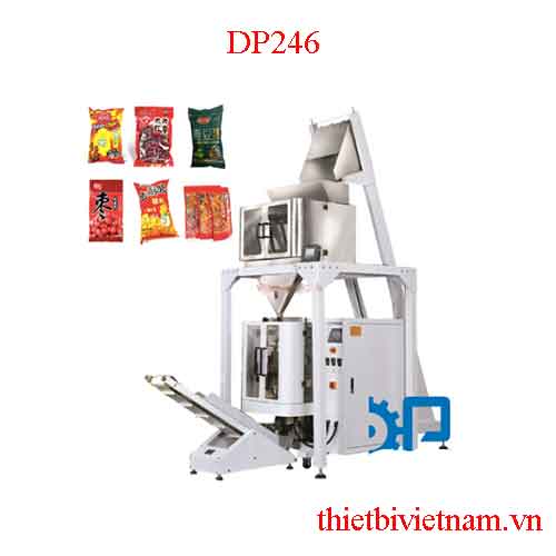 MÁY ĐÓNG GÓI CÂN ĐỊNH LƯỢNG TỰ ĐỘNG 2 ĐẦU CÂN DP246