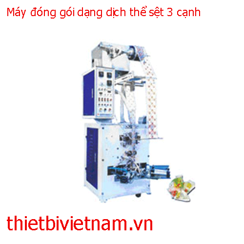 Máy đóng gói dạng dịch thể sệt 3 cạnh