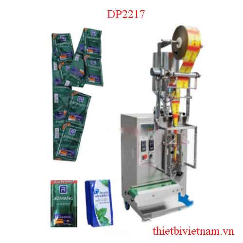 MÁY ĐÓNG GÓI DẦU GỘI 1 LINE DP2217