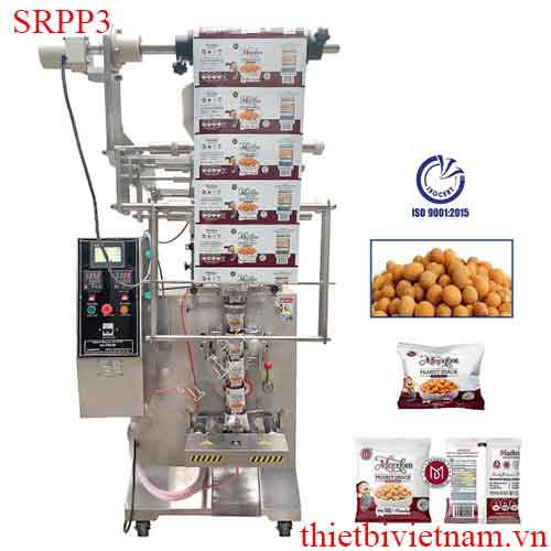 Máy đóng gói đậu phộng túi ép bụng giữa SRPP3