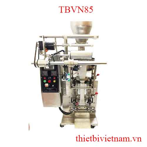 Máy đóng gói muối tôm, hạt tiêu, cafe bột dạng đứng TBVN85