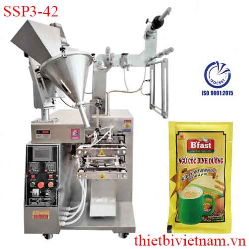 Máy Đóng Gói Ngũ Cốc Trục Vít Định Lượng SSP3-42