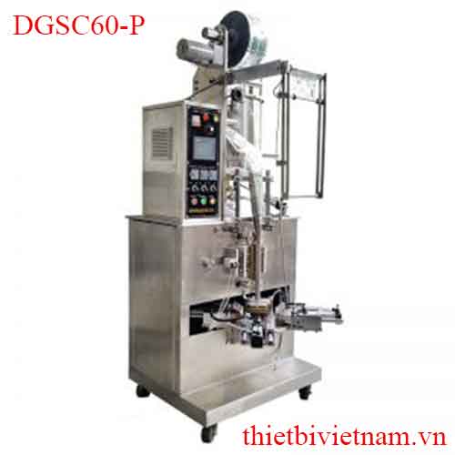 Máy đóng gói sữa chua túi tam giác (loại có phiễu chứa) model DGSC60-P