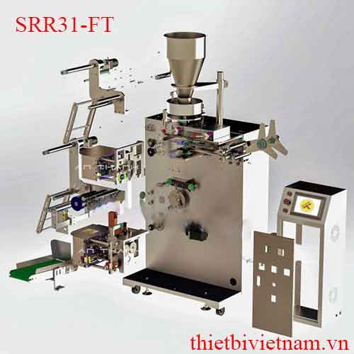 Máy đóng gói trà túi lọc có bao ngoài 5 in 1 model SRR31-FT