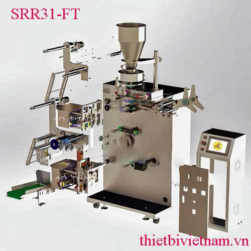 Máy đóng gói trà túi lọc có bao ngoài 5 in 1 model SRR31-FT