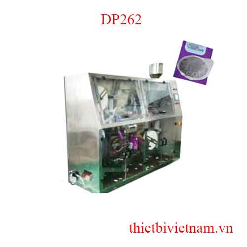 MÁY ĐÓNG GÓI TRÀ TÚI LỌC HÌNH TRÒN CÓ TÚI BAO NGOÀI DP262