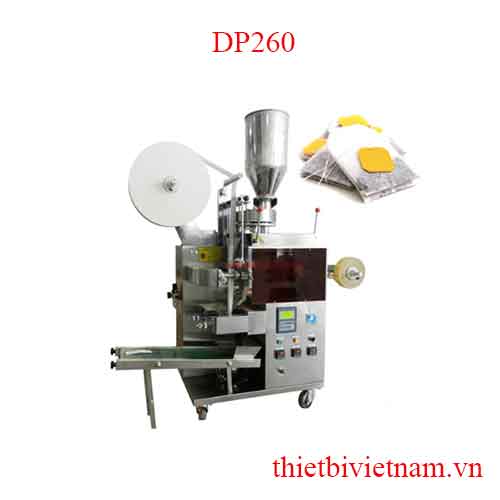 MÁY ĐÓNG GÓI TRÀ TÚI LỌC KÉP BÁN TỰ ĐỘNG DP260