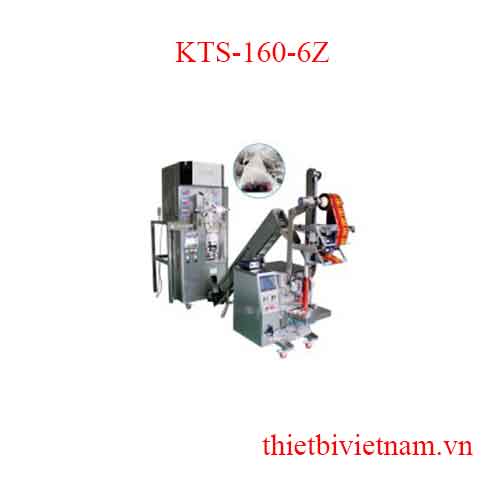 Máy đóng gói trà túi lọc màng nylon túi trong túi ngoài, 6 đầu cân tự động KTS-160-6Z