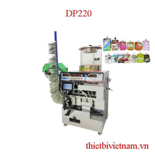 MÁY ĐÓNG GÓI TÚI DỊCH CÓ NẮP DP220