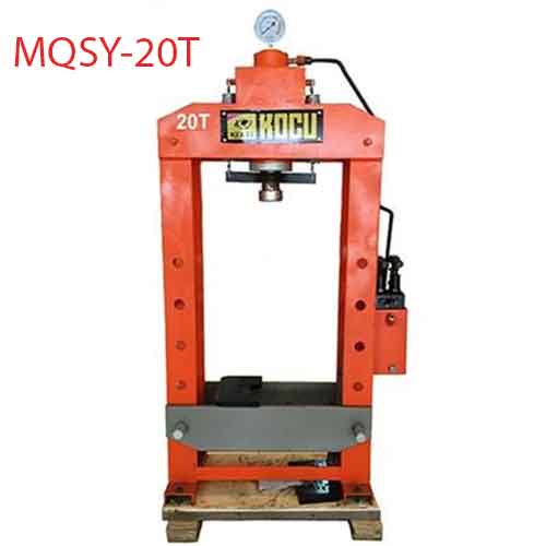 MÁY ÉP THỦY LỰC-DÙNG KHÍ NÉN CÓ ĐỒNG HỒ MQSY-20T