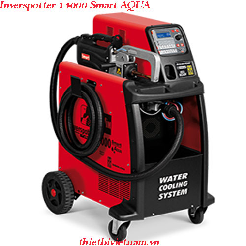 Máy hàn bấm và hàn rút tôn kết hợp Inverspotter 14000 Smart AQUA