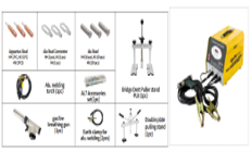 Máy hàn giật nhôm solary AL7E